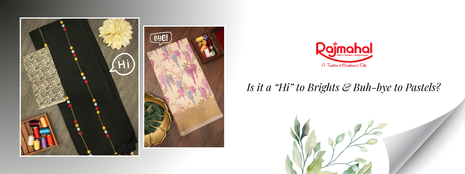 Is it a “Hi” to Brights & Buh-bye to Pastels?