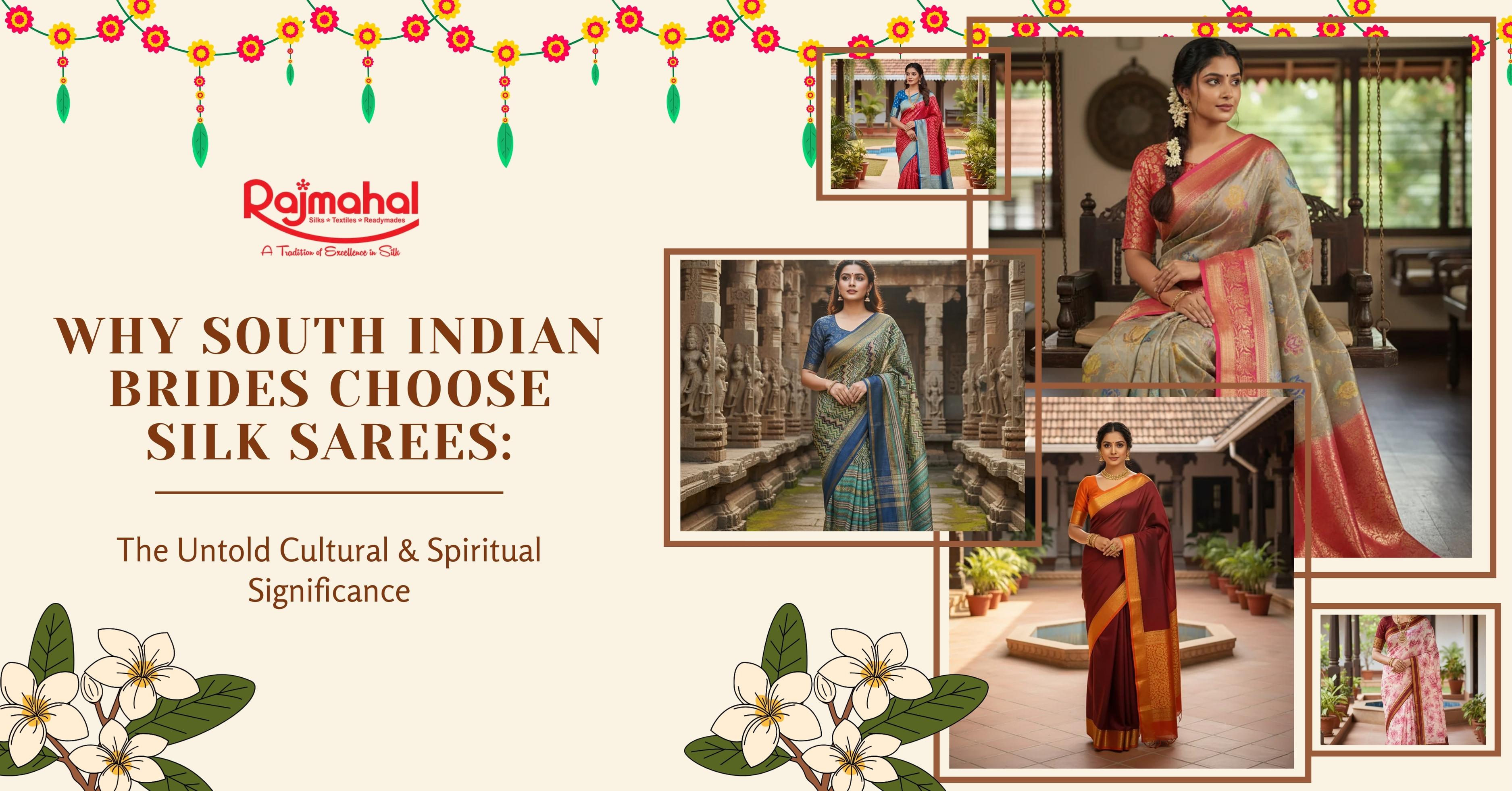Why South Indian Brides Choose Silk Sarees: The Untold Cultural & Spiritual Significance