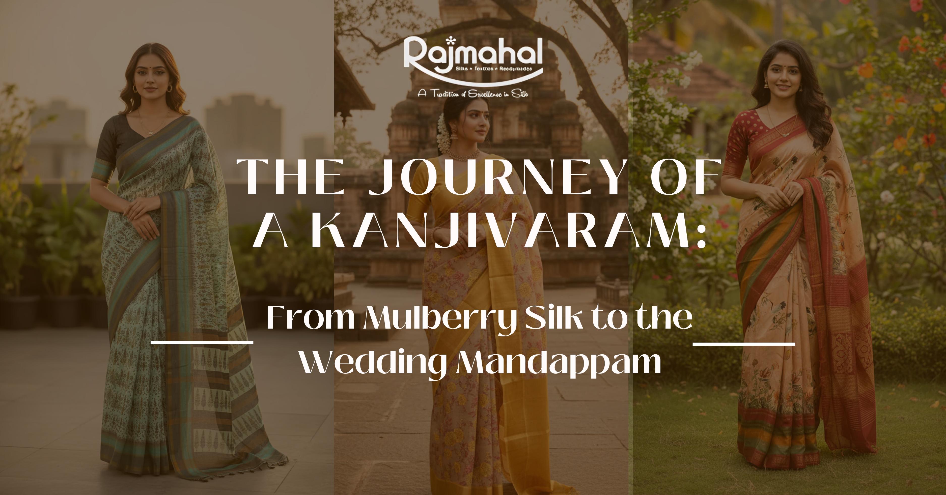 The Journey of a Kanjivaram: From Mulberry Silk to the Wedding Mandappam
