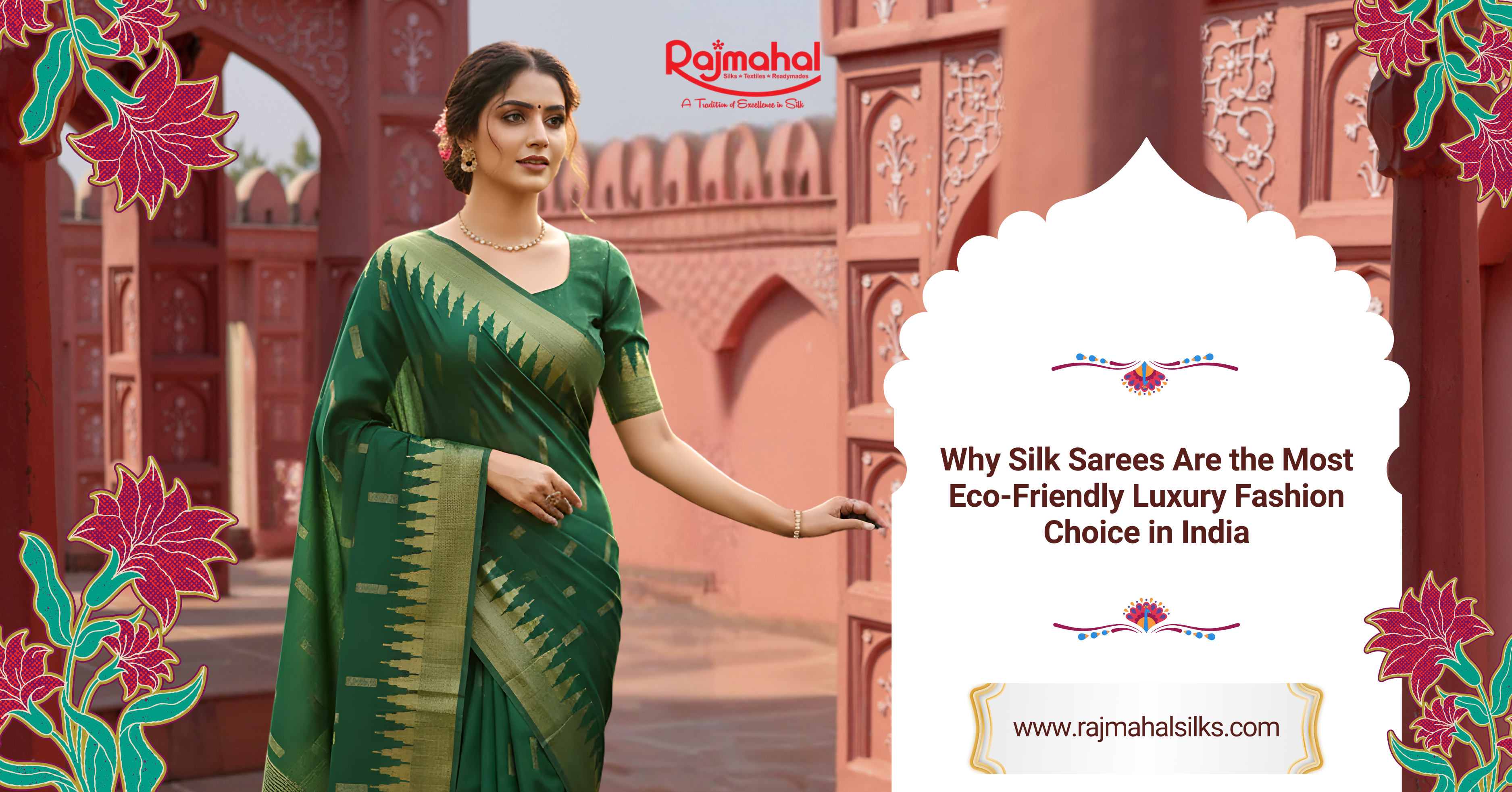 Why Silk Sarees Are the Most Eco-Friendly Luxury Fashion Choice in India