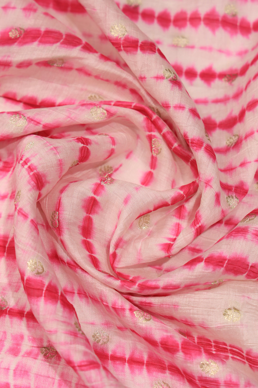 tie and dye silk fabric