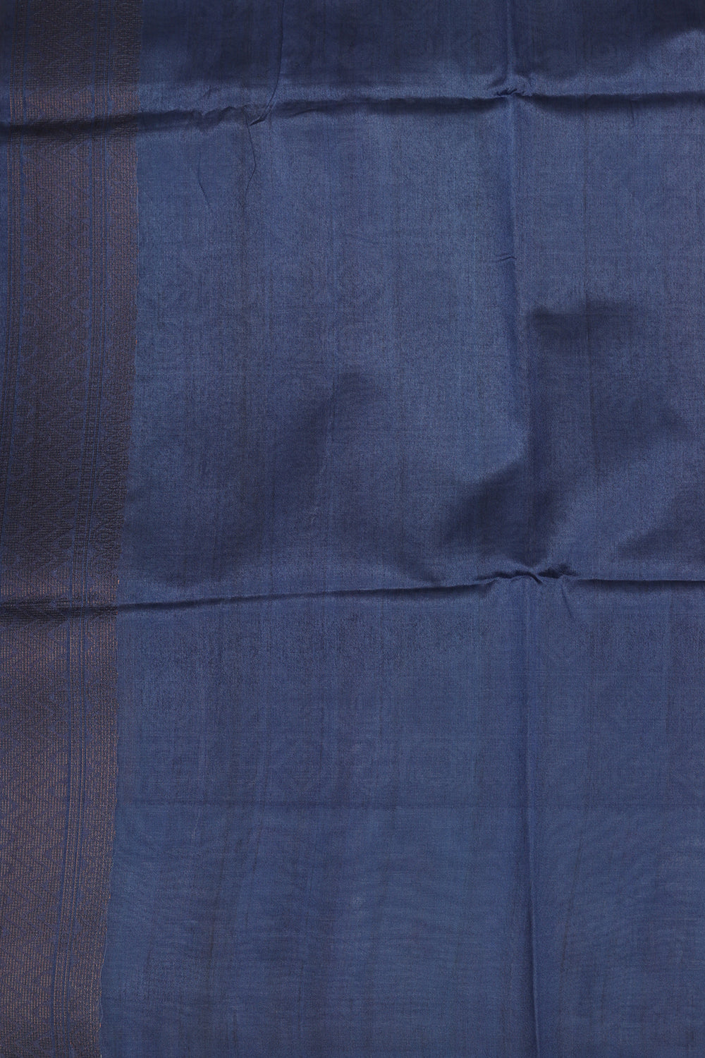 Copper with Blue colour Tussar Silk Saree