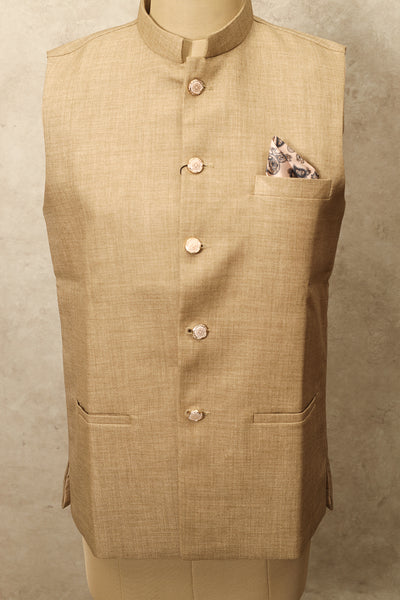 Sandal silk Modi coat (Size-L)