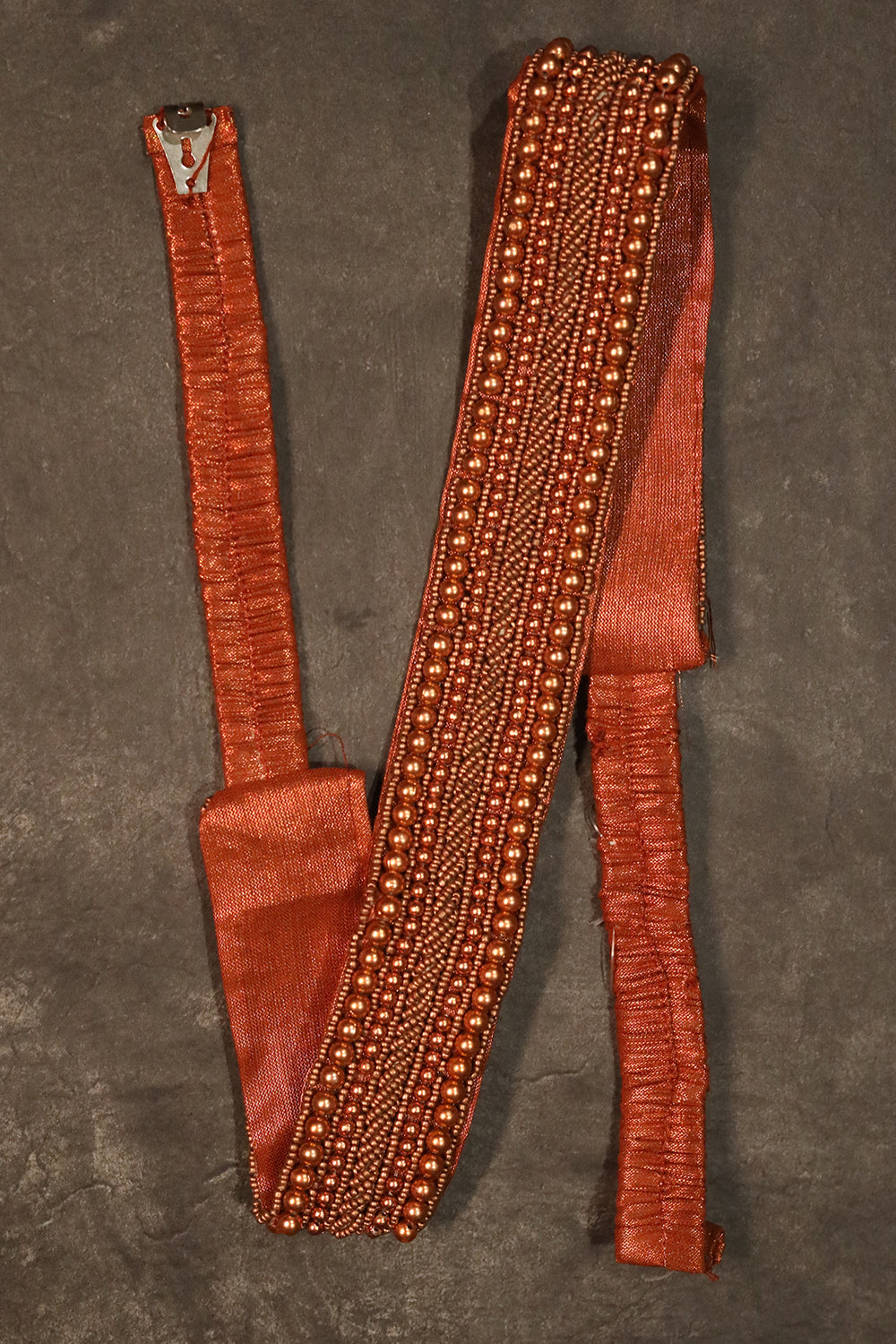 Copper saree belt