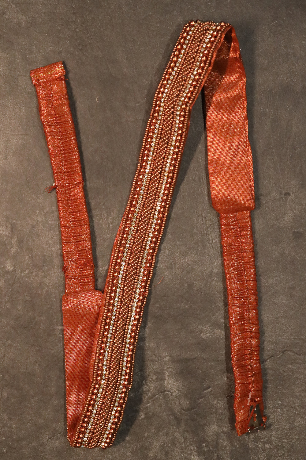 Copper saree belt